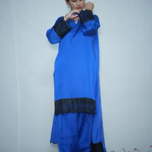 Neel Riwayat Farshi Shalwar - Image 3