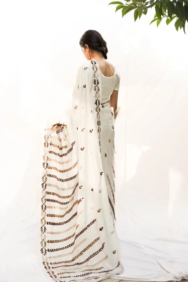 Kanki Phulkari Sarhee