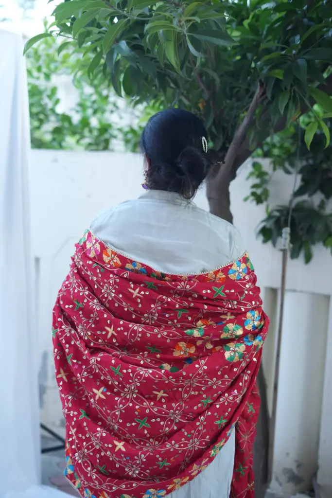 The Pippal-Pattiya Phulkari