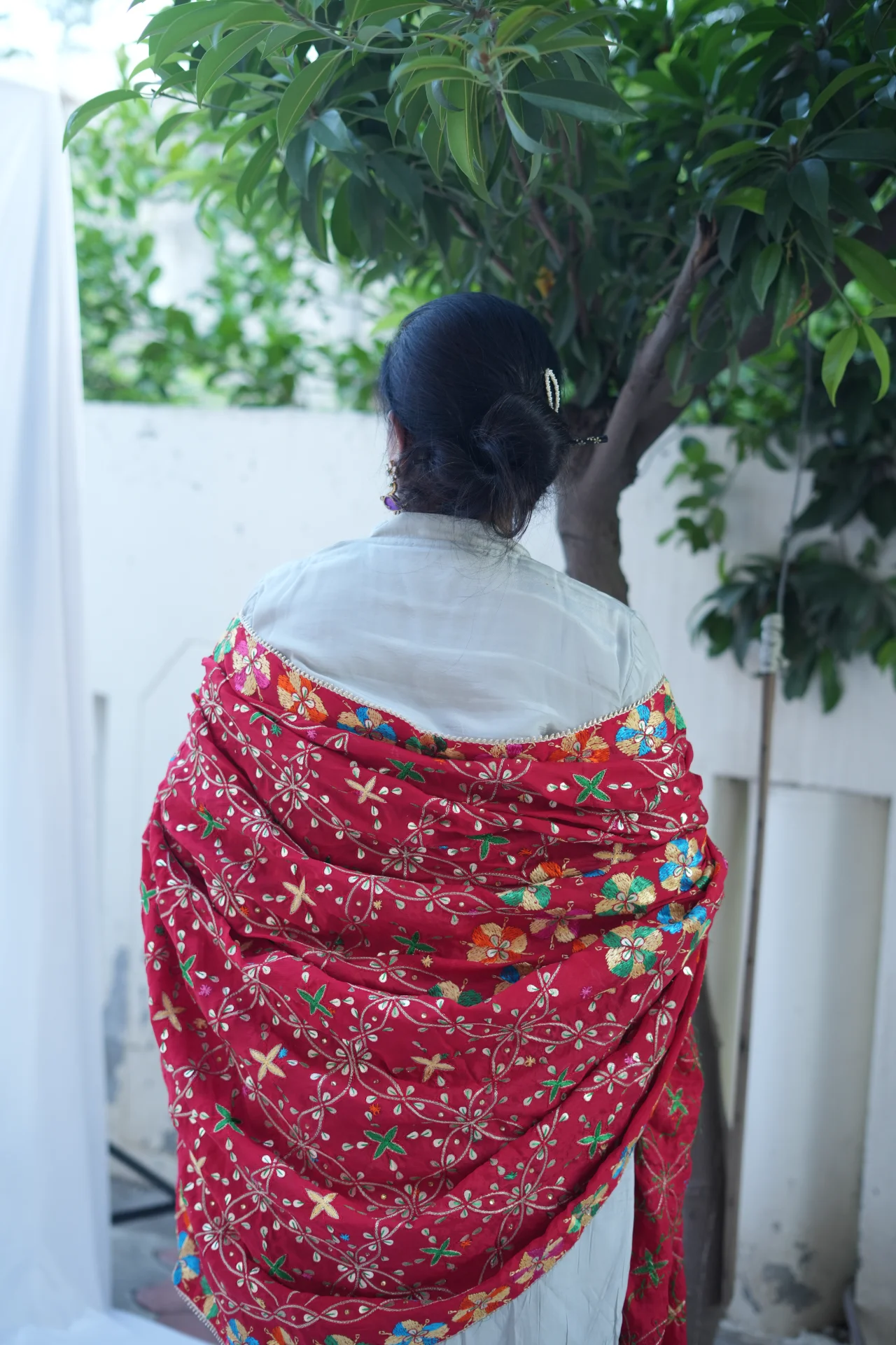 The Pippal-Pattiya Phulkari - Image 3