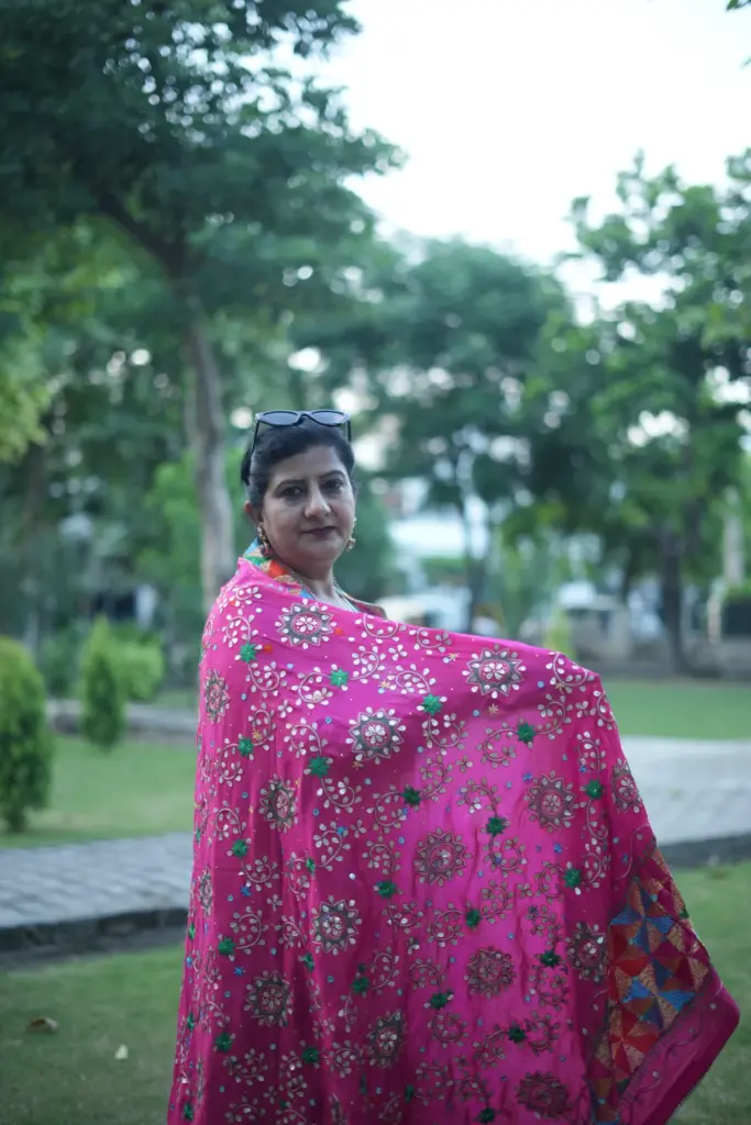 The Bagicha Phulkari