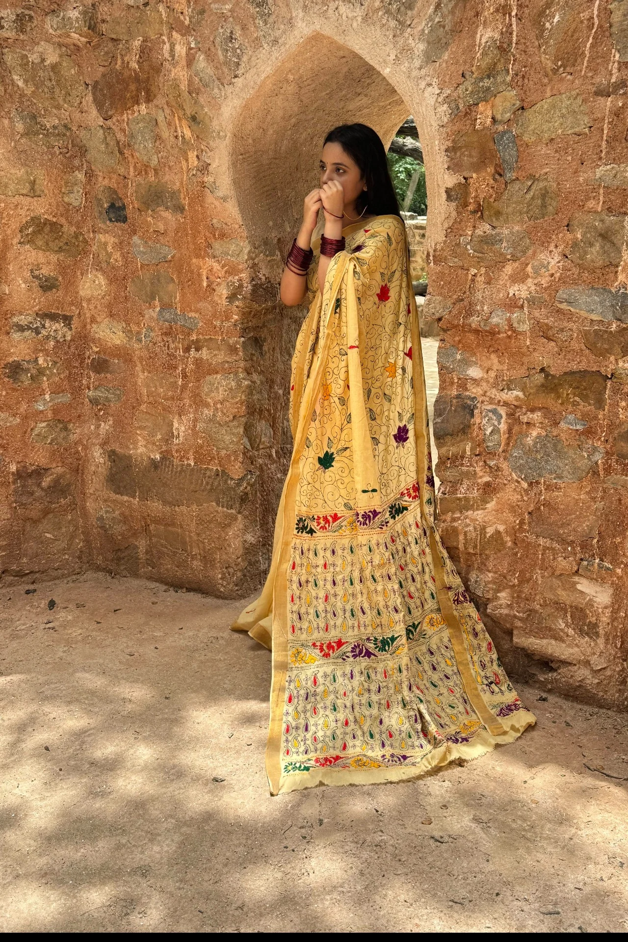Kantha Work Sarhee - Image 2