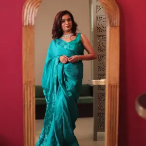 Rani Mohani sarhee in Sea Green